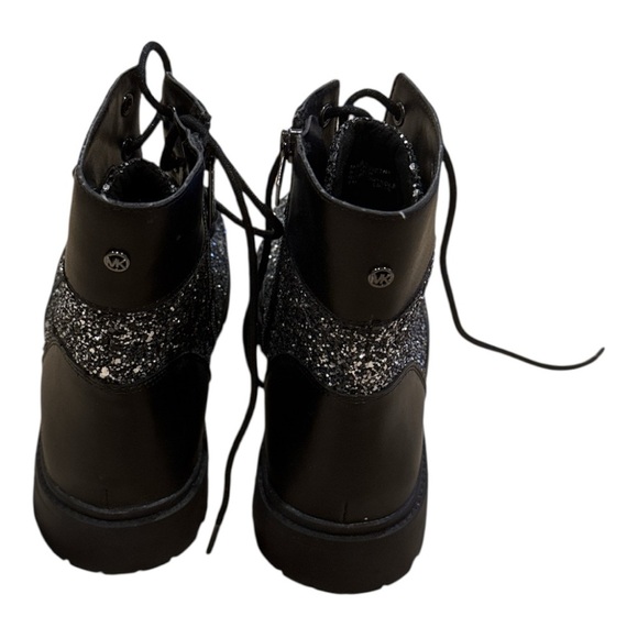 MICHAEL KORS Black Glitter Women's Boots - Picture 3 of 5